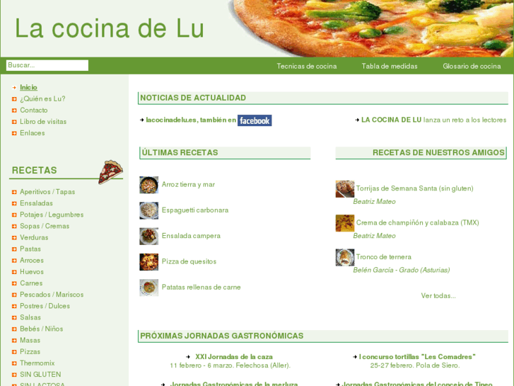 www.lacocinadelu.es