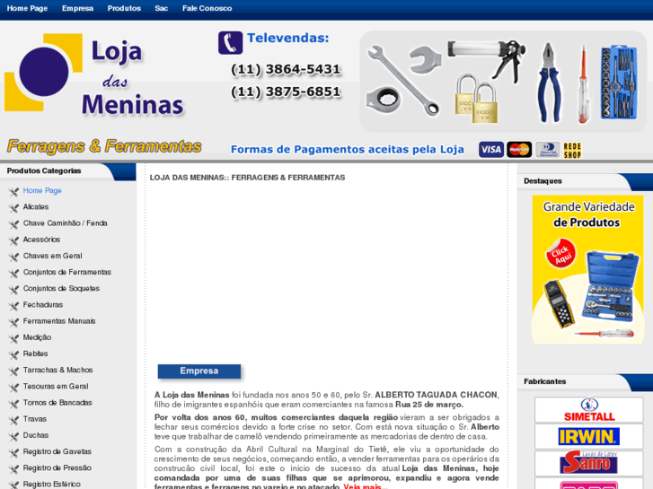 www.lojadasmeninas.com