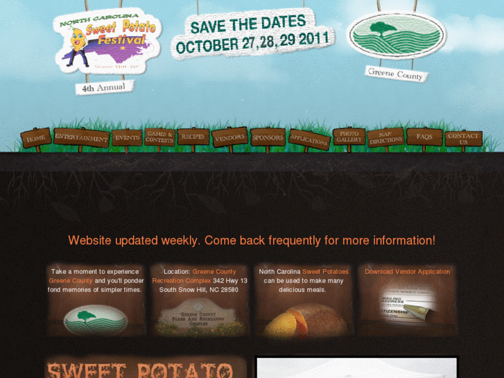 www.ncsweetpotatofestival.com