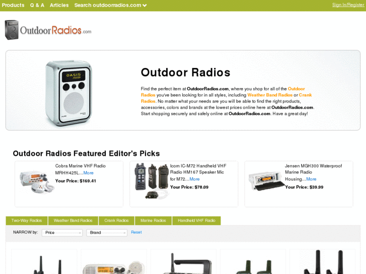 www.outdoorradios.com