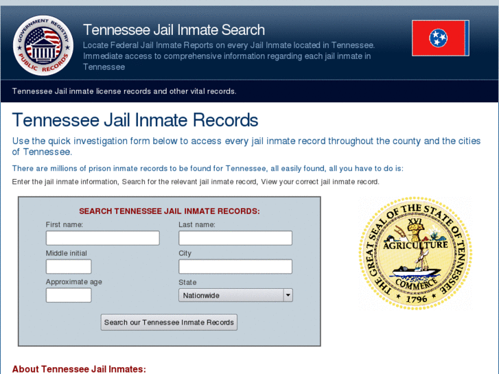 www.tennesseejailinmates.org