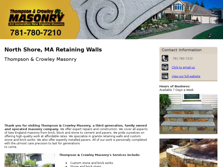 www.thompsoncrowleyretainingwalls.com