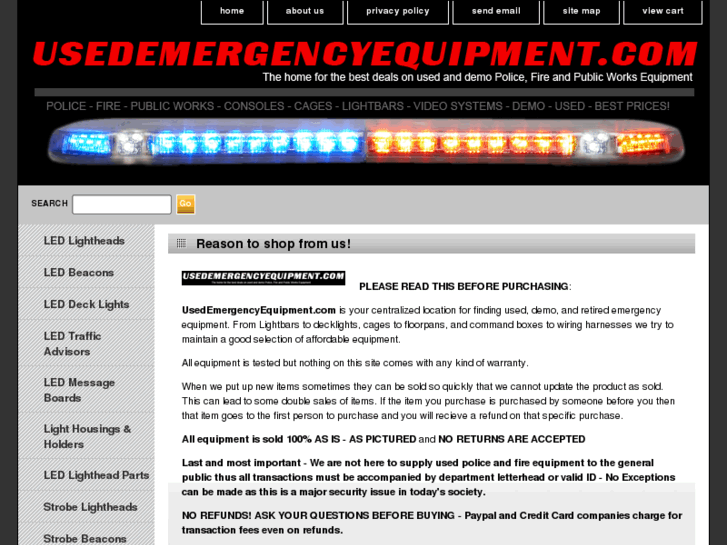 www.usedemergencyequipment.net