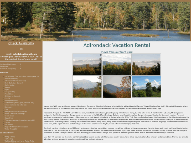 www.adirondack-vacation-rental.com