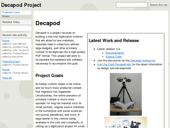 www.decapod-project.org