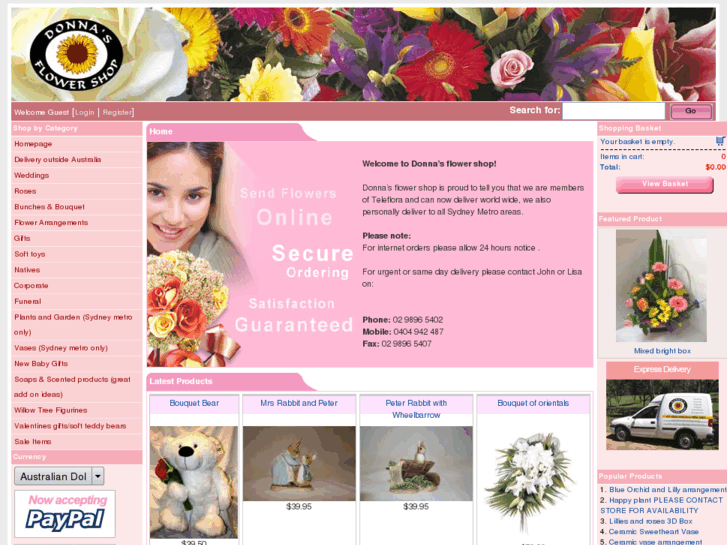 www.donnasflowershop.com.au