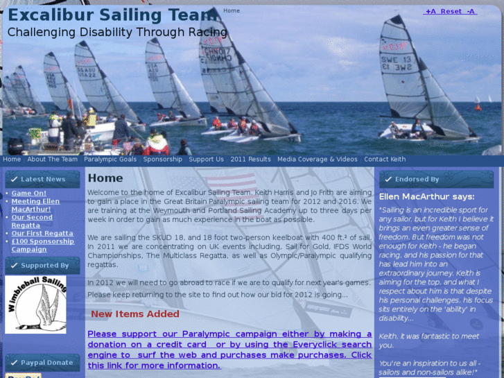 www.excalibur-sailing-team.com