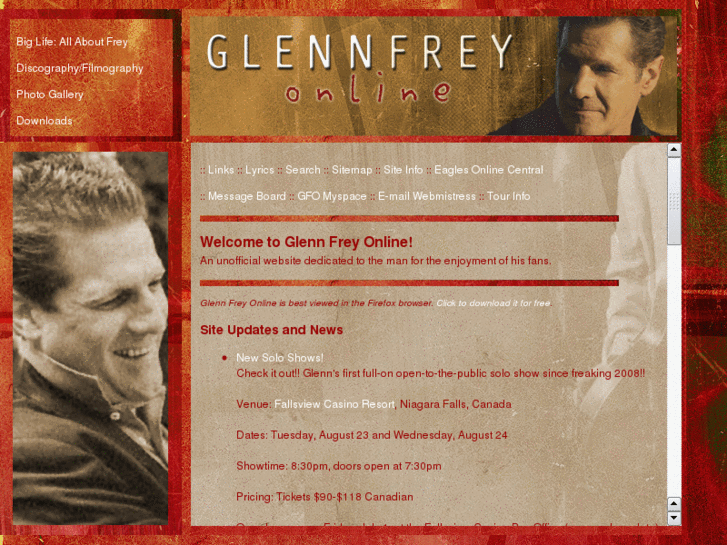 www.glennfreyonline.com