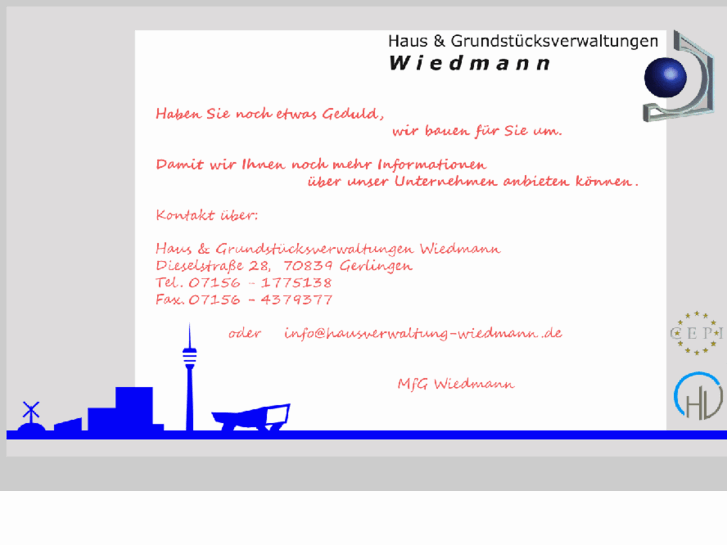 www.hausverwaltung-wiedmann.de