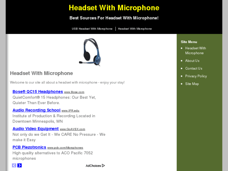 www.headsetwithmicrophone.net