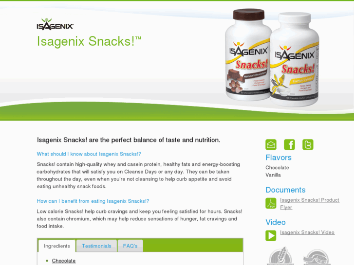 www.isagenixsnacks.com