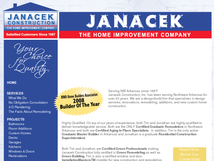 www.janacekconstruction.com