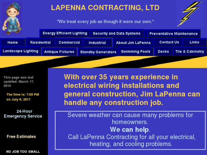 www.lapennacontracting.com