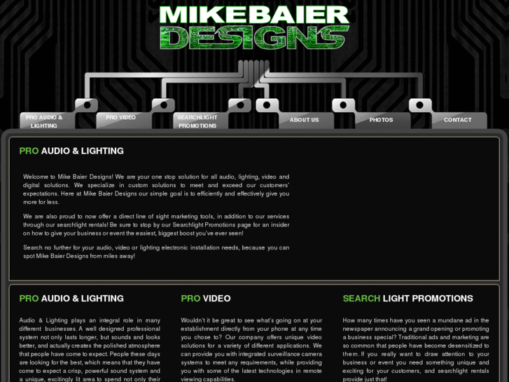 www.mikebaierdesigns.com