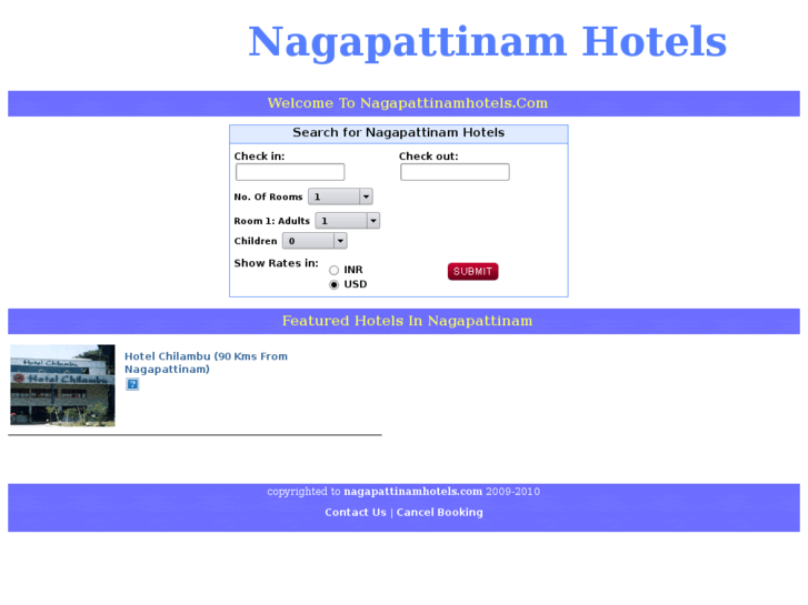 www.nagapattinamhotels.com