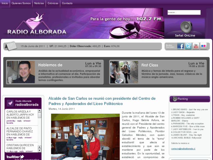 www.radioalborada.cl