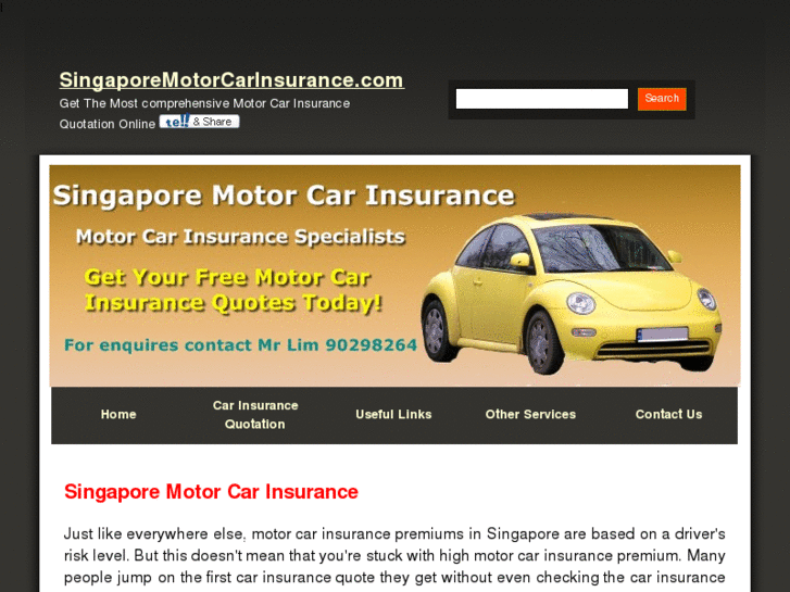 www.singaporemotorcarinsurance.com