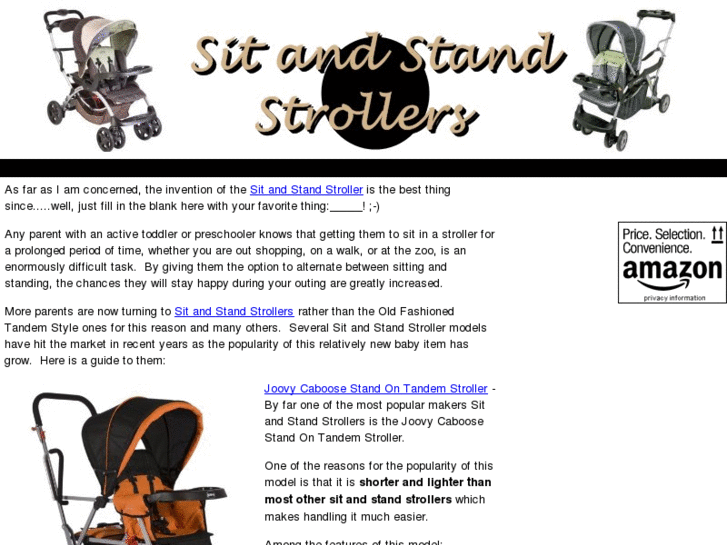 www.sitandstandstrollers.net