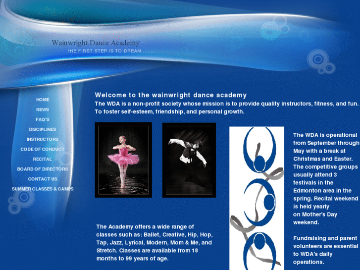 www.wainwrightdanceacademy.com