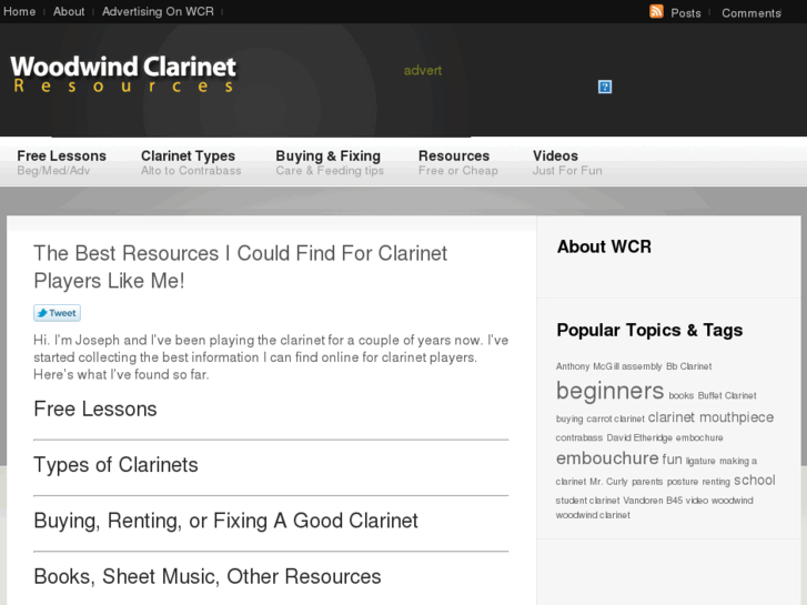 www.woodwindclarinetresources.com