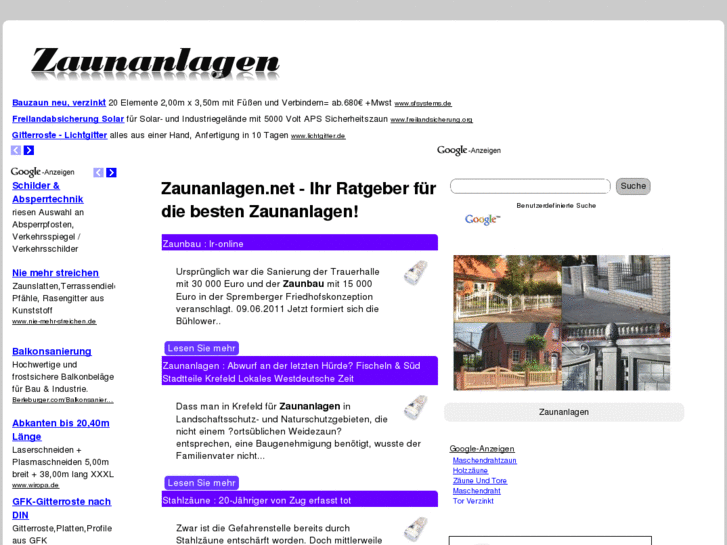 www.zaunanlagen.net