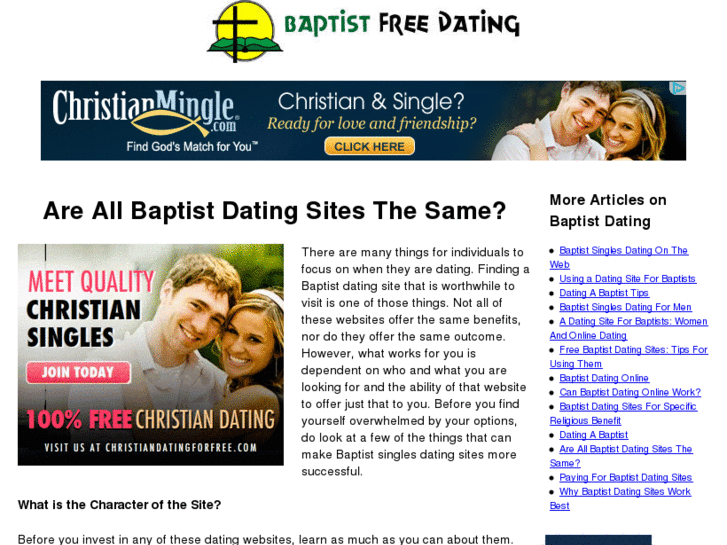 www.baptistfreedating.com