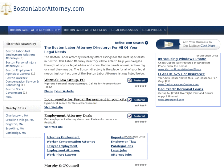 www.bostonlaborattorney.com