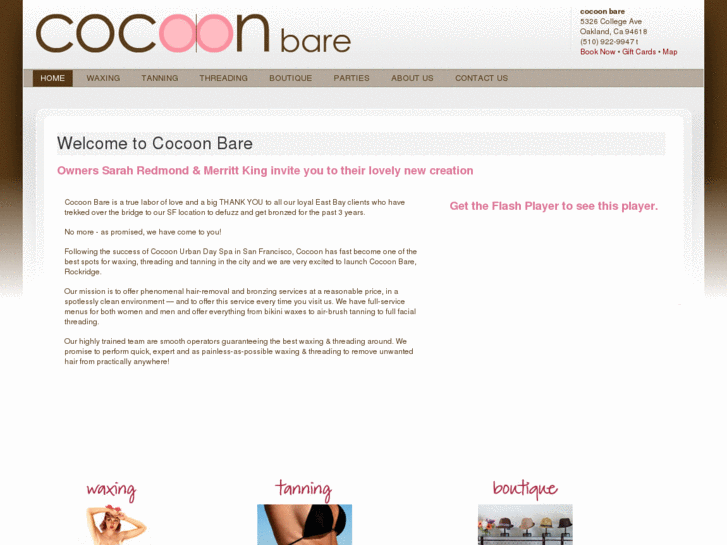 www.cocoonbare.com