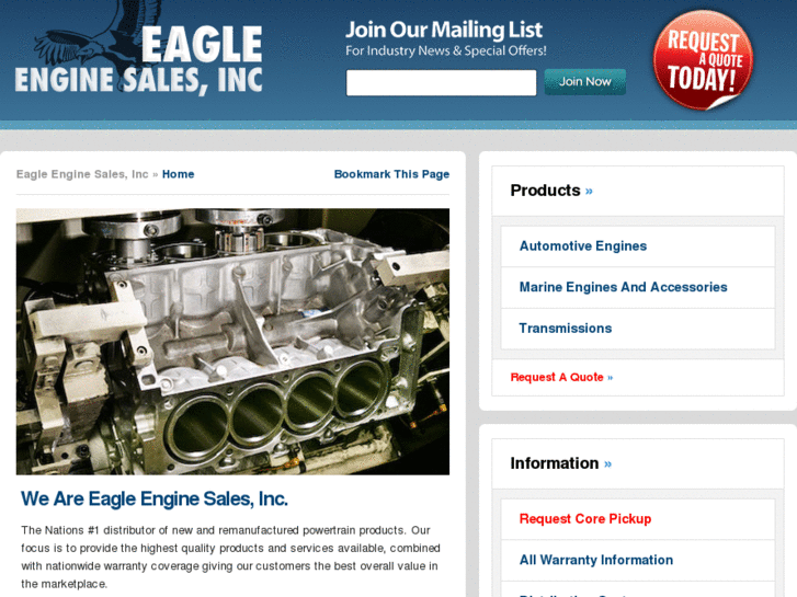 www.eagleenginesales.com