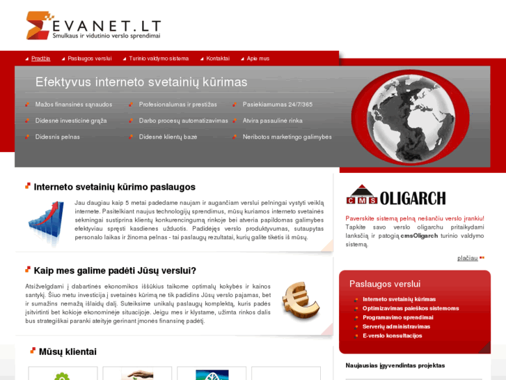 www.evanet.lt