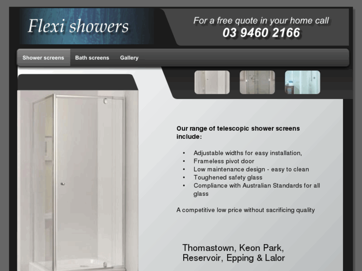 www.flexishowers.com