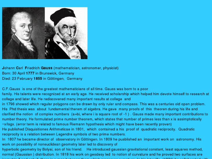 www.gauss.info