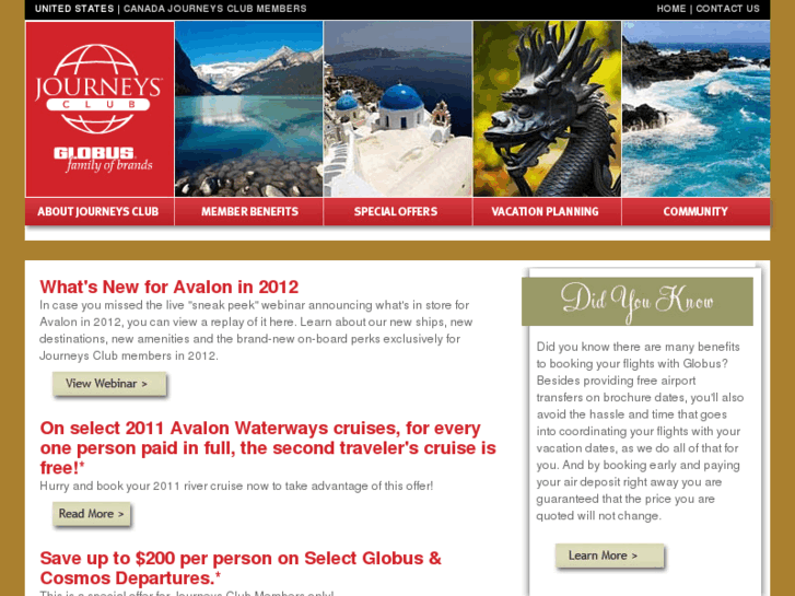 www.globusjourneysclub.com