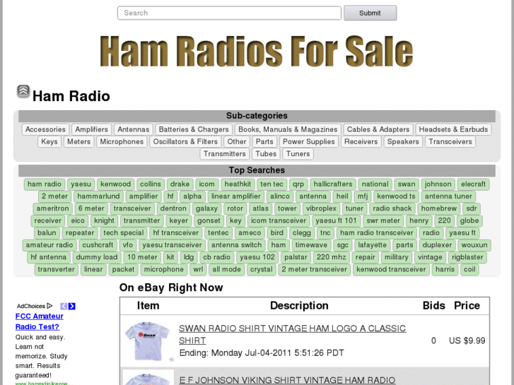 www.hamradiosforsale.com