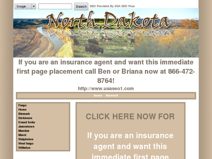 www.insuranceagentnorthdakota.com