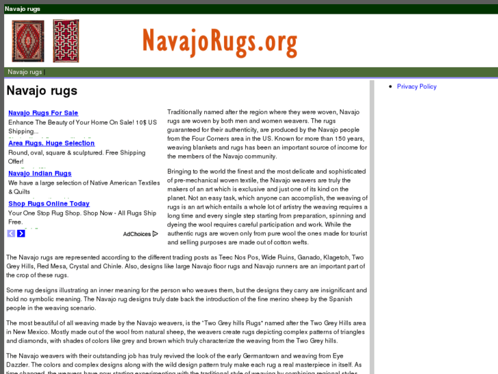 www.navajorugs.org