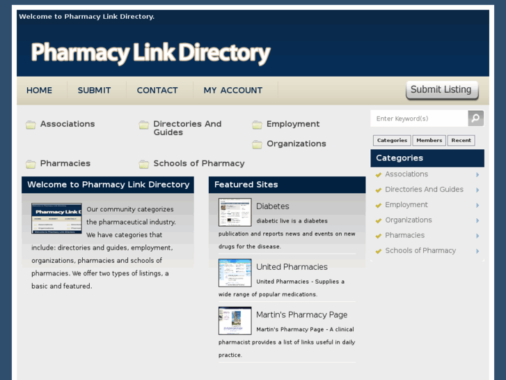 www.pharmacylinkdirectory.com