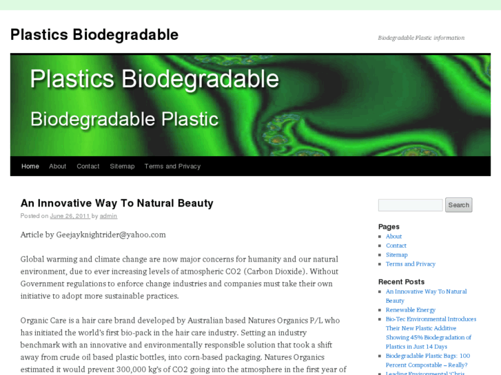 www.plasticsbiodegradable.com