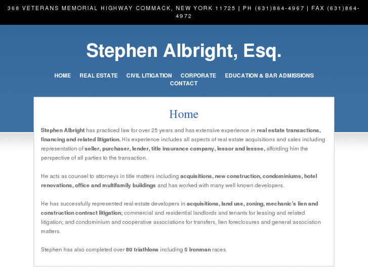 www.stephenalbrightattorney.com