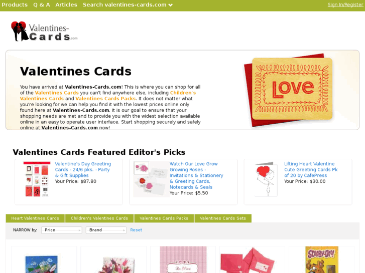 www.valentines-cards.com