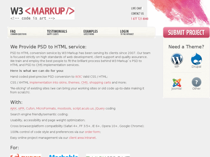 www.w3-markup.com