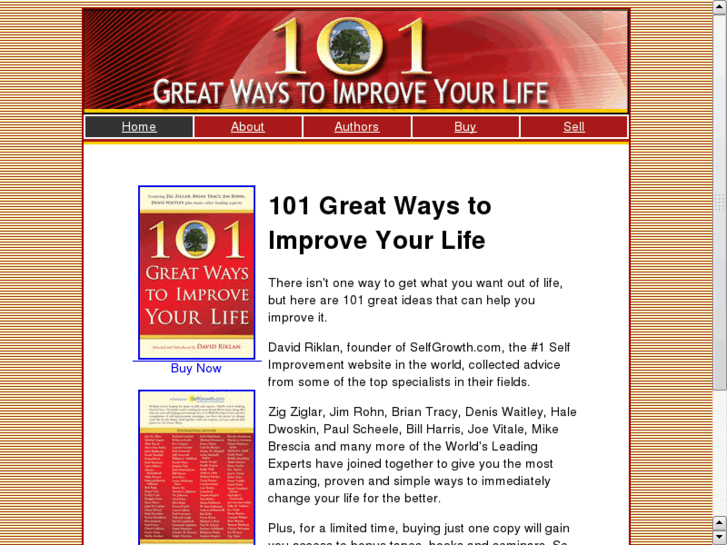 www.101greatwaystoimproveyourlife.com
