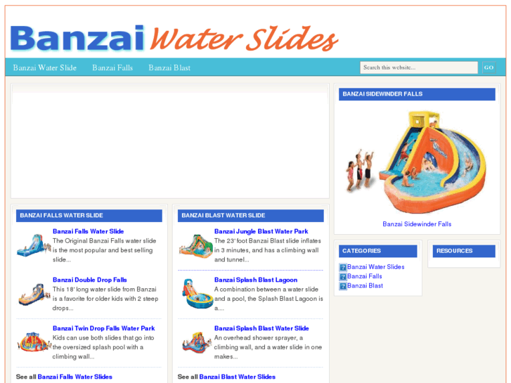 www.banzai-waterslide.net