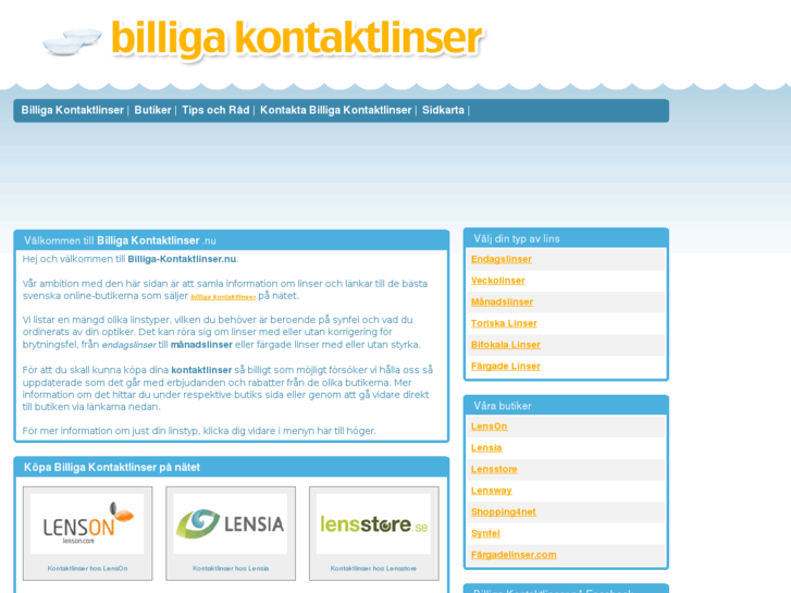 www.billiga-kontaktlinser.nu