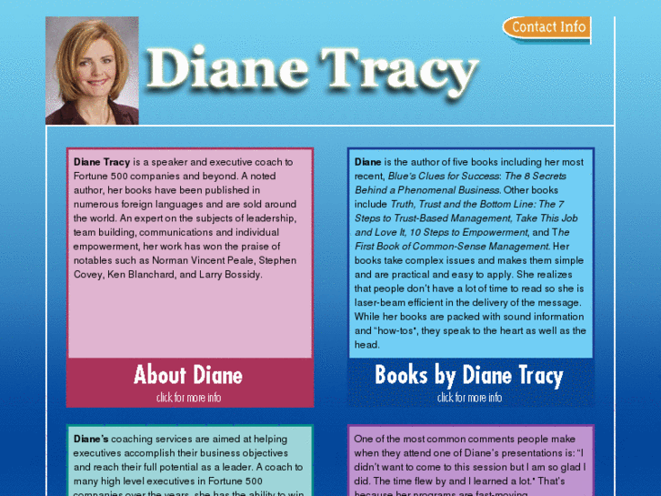 www.dianetracy.info