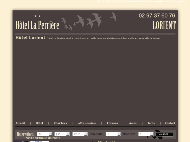 www.hotellaperriere.com