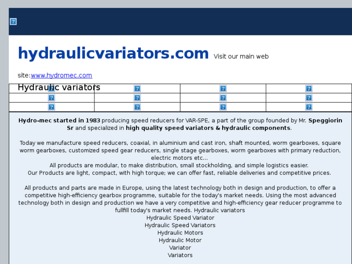 www.hydraulicvariators.com