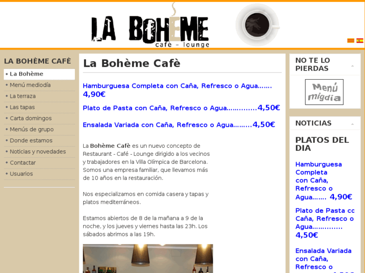 www.labohemecafe.es