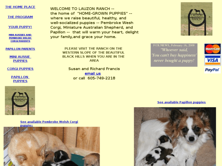 www.lauzonpuppies.com