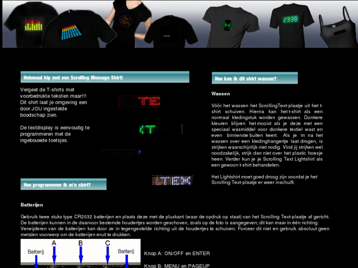 www.ledshirts.nl